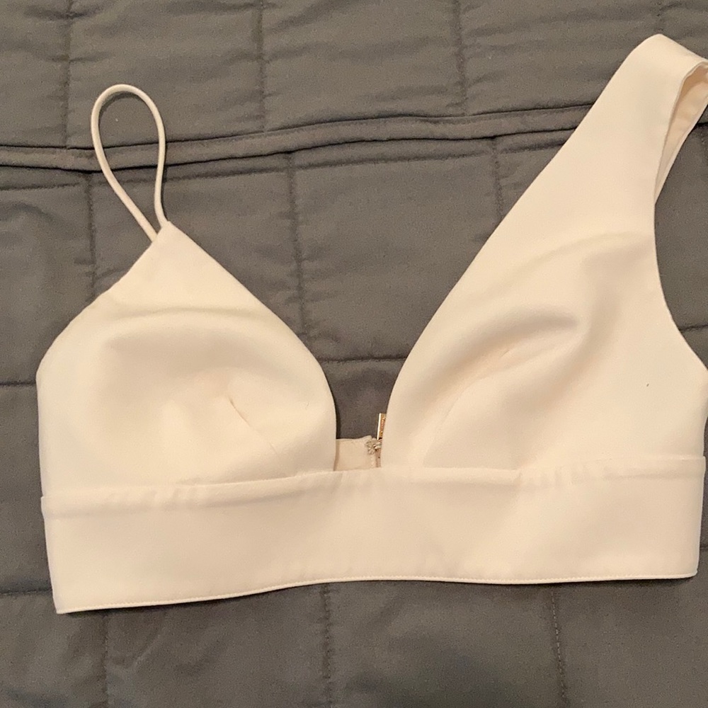 Chic Cream Bra Top